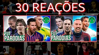 MULTI REACT DUPLO | 🎵 AS MAIORES SUPERAÇÕES DO FUTEBOL pt.1e2 | Paródia Amor e Fé-Hungria Hip Hope