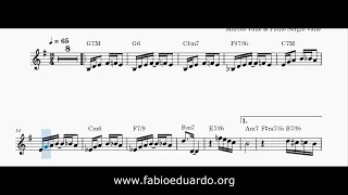 Samba de Verão (Marcos Valle and Paulo Sérgio Valle) - Bossa Nova Music Score Bb Trumpet