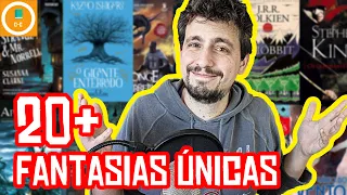 Livros de Fantasia Volume Único: Veja Mais de 20 | Contra-Capa