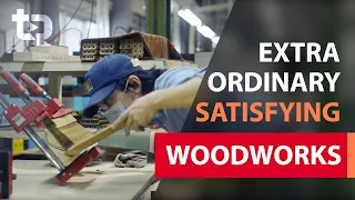 Talented Craftsmen Making Woodwork Furniture | Satisfying to Watch