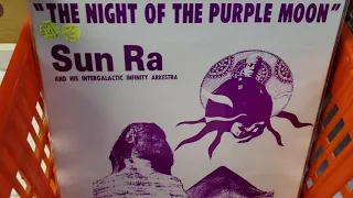 Sun Ra LP Collection @ Princeton Record Exchange, Dec. 2018