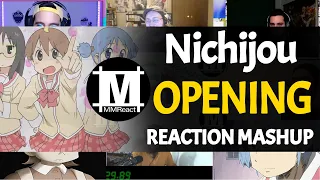 Nichijou Opening | Reaction Mashup