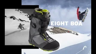 HEAD Snowboard Boots 2019/20: EIGHT BOA