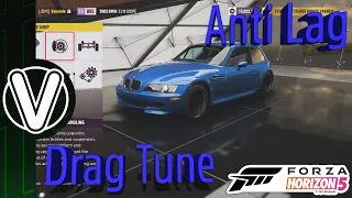 Forza Horizon 5 | BMW Z3 Coupe Drag Build And Tune *l6T Anti Lag* (Forza Horizon 5 Guides)