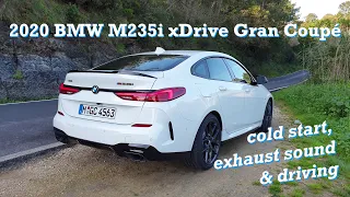 2020 BMW M235i xDrive Gran Coupé - Cold Start, Exhaust Sound & Driving | autofilou