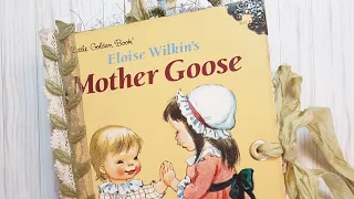 New Junk Journal Share - Vintage Mother Goose Little Golden Book Altered Junk Journal Flip Through