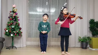 We wish you a merry christmas!(winter 2016) violin