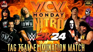 NWO VS. Team WCW | [WWE 2K24] 4K Gameplay