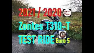 2021 / 2020 Zontes T310-T FULL TEST Euro 5