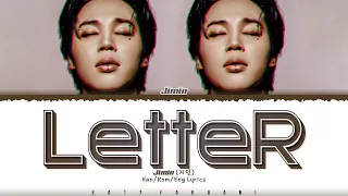 [Hidden Track] Jimin (지민) - 'Letter' (편지) Lyrics [Color Coded_Han_Rom_Eng]