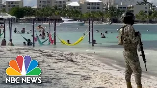 Gunmen On Jet Skis Fire Shots On Beach In Cancun