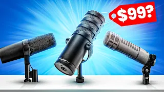 Can this NEW $99 mic compare to CLASSIC $400+ mics? | Samson Q9X vs Shure SM7b vs EV RE20