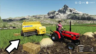 Farming Simulator 19: Small Bale Making with New Holland bc5040hb | My Mini Vehicles😁😁