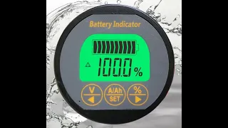 TR16 battery monitor for motorhome