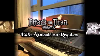 Akatsuki no Requiem - Linked Horizon (TV SIZE) // piano cover