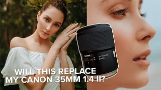 Tamron SP 35mm f1.4 Real World Review Portrait Photoshoot