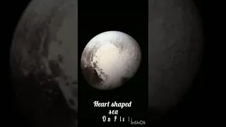pluto has heart shaped sea on it #shorts #youtubeshorts #shortvideo #amazing #facts #nasa #research