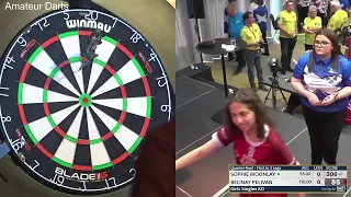 Sophie McKinlay vs Belinay Pelivan  Quarter-Final  WDF Europe Cup Youth 2023