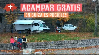 COMO ACAMPAR GRATIS en 🇨🇭SUIZA en Zonas permitidas | VLOG³ 052