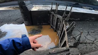 Le lac de Guerlédan se vide et regardez ce que je découvre !!