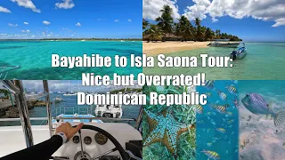 🇩🇴 Bayahibe to Isla Saona tour: Nice but Overrated! | Dominican Republic Travel Vlog