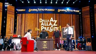 Dalla A alla Z dal Preside! - Stasera tutto è possibile 01/04/2024