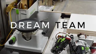 Festool vac sys and OFK 700 realtime workflow demo