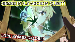 MY REACTION TO “CARIBERT” (Genshin Impact 3.5 Archon Quest) [Full Quest]