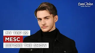 🇲🇹 Malta 2022: MESC - My Top 22 (All Songs) - Before The Show