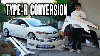 8th Gen Civic gets a FULL Type R Conversion!