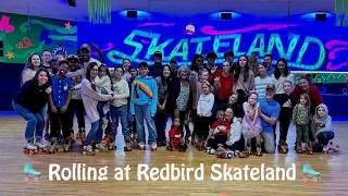 Rolling at Redbird Skateland in Duncanville Texas!