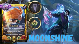 Moonshine Aphelios Zoe | Aphelios Zoe Midrange | Legends of Runeterra| Elite4in1| Master Player|