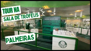 Sala de Troféus do PALMEIRAS! Visita completa pela linda SALA de TROFÉUS no Allianz Parque!