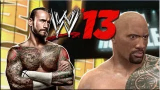 WWE 13 - The Rock vs CM Punk at Royal Rumble [Highlights]