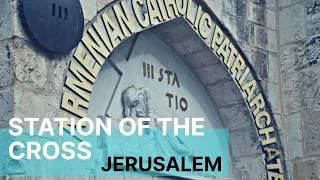 Caregiver in Israel: Station of the Cross/ Via Dolorosa in Jerusalem