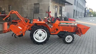 Огляд двох тракторів Kubota L1-18 та Yanmar F200 Стан близький до НОВОГО!