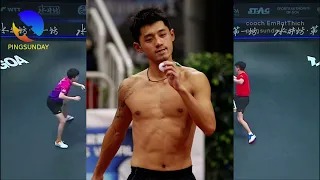 Analyse the SUPER FAST backhand of Lin Shidong