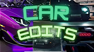 compilation of the most popular car edits