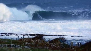 Chasing Big Wave BOMBS at Mullaghmore