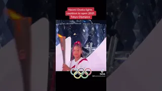 Naomi Osaka lights Olympic cauldron at Tokyo 2020 Opening Ceremony