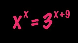 Solving a Nice Exponential Equation in 2 Ways | Logarithm and Exponents