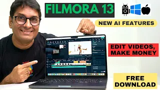 Earn Income With Filmora 13 AI Video Editing Software!