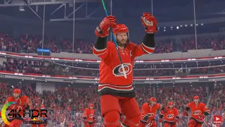 Carolina Hurricanes vs Tampa Bay Lightning 4K! Full Game Highlights NHL 22 PS5 Gameplay