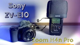 Как подключить рекордер Zoom к камере?