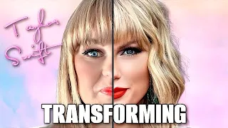 Transforming into TAYLOR SWIFT! *shocking reveal*