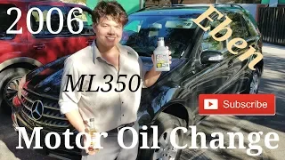 Mercedes ML350 AMSOIL Motor Oil Change