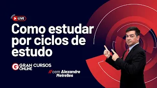 Como estudar por ciclos de estudo com Alexandre Meirelles