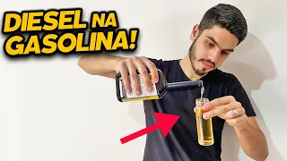 DIESEL NA GASOLINA - A MELHOR RECEITA PARA ECONOMIZAR DE VERDADE!