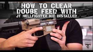 Juggernaut Tactical Hellfighter - How to clear a double-feed with Hellfighter Kit installed