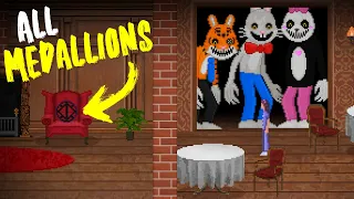 ALL MEDALLION LOCATIONS - Mr. Hopp's Playhouse 2 Walkthrough - No Commentary